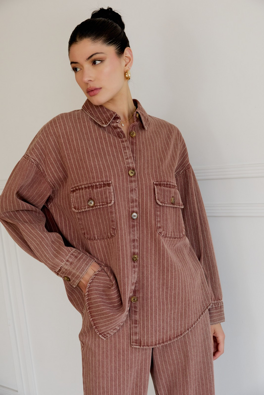 Astrid Oversize Denim Shacket