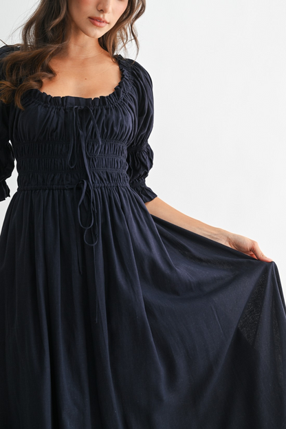 Cami Smocked Midi Dress