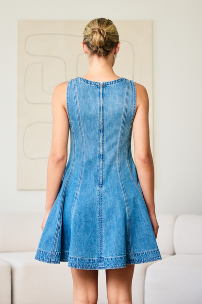 Loretta Denim Mini Dress