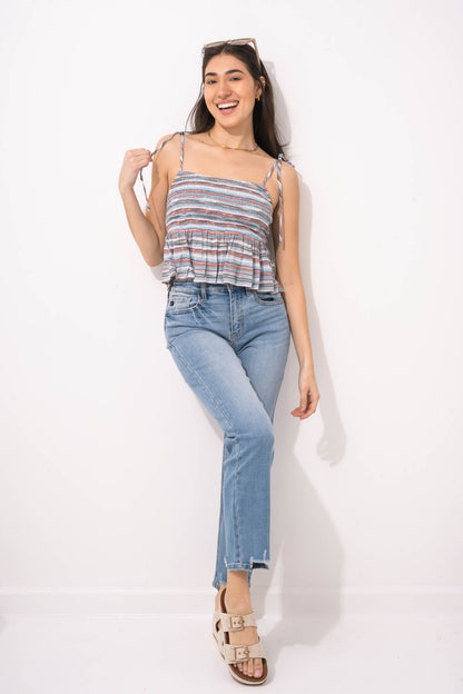 Sea Days Cropped Top