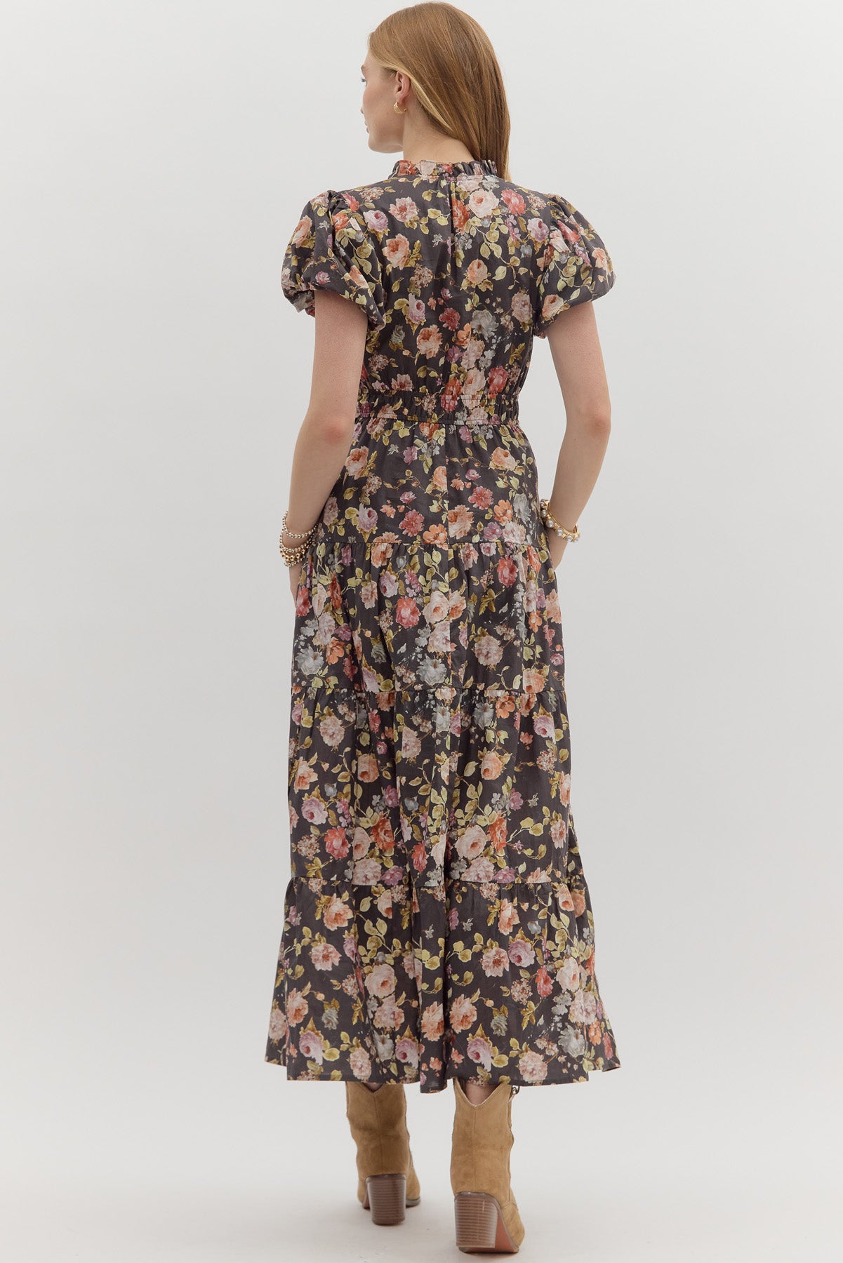 Marceline Floral Midi Dress