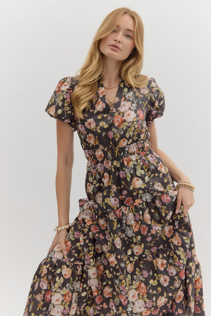 Marceline Floral Midi Dress