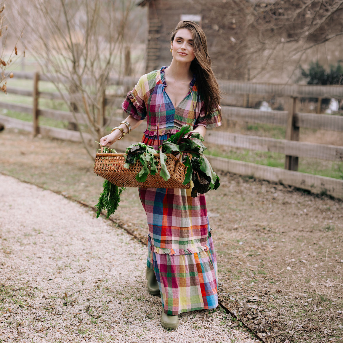 Harbor Plaid Charlotte Dress