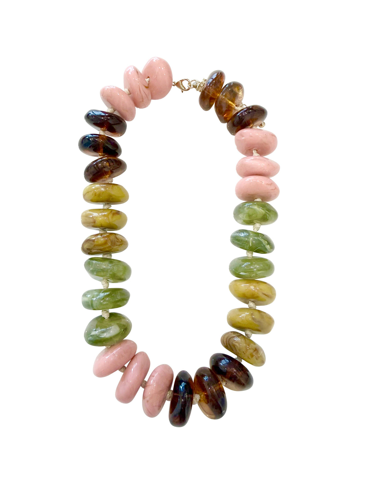 Delray Chunky Beaded Necklace