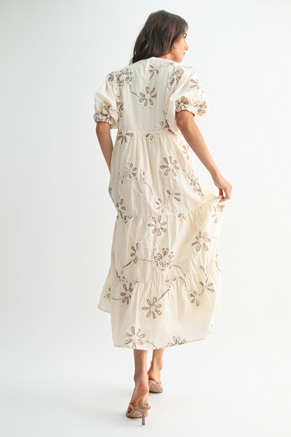 Evangeline Floral Maxi Dress