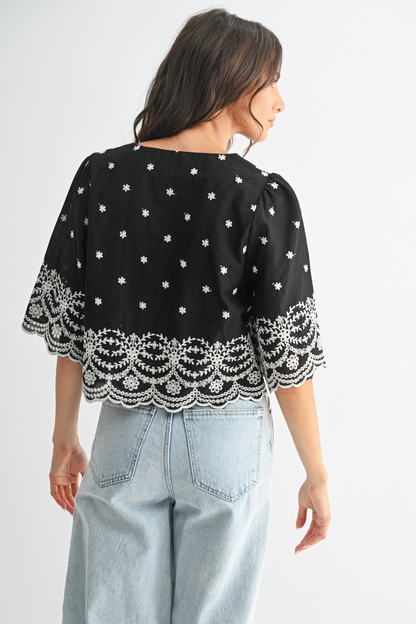 Dara Embroidered Blouse