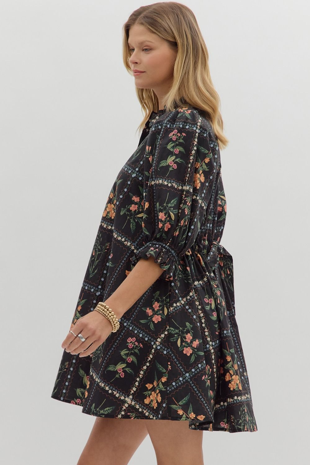 Camille Floral Mini Dress