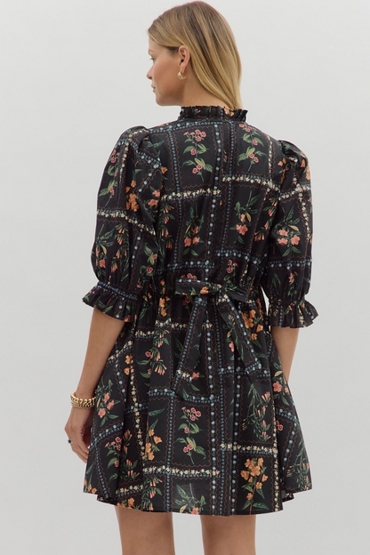 Camille Floral Mini Dress