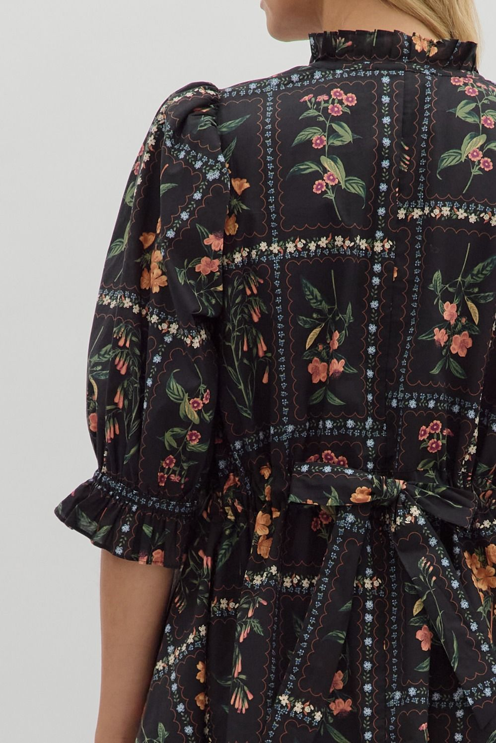 Camille Floral Mini Dress