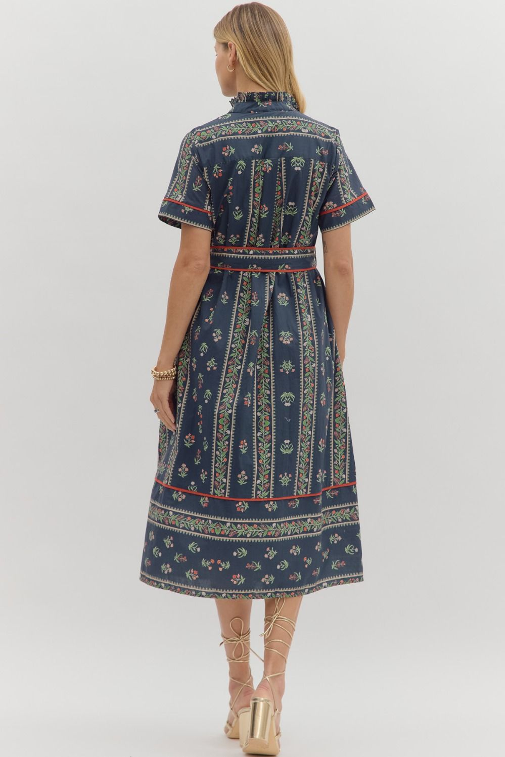 Leonora Floral Midi Dress