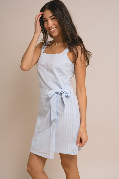Kris Wrap Mini Dress