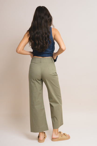 Brooklyn Ankle Wide Leg Pants