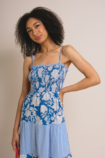 Floral Printed Midi Dress