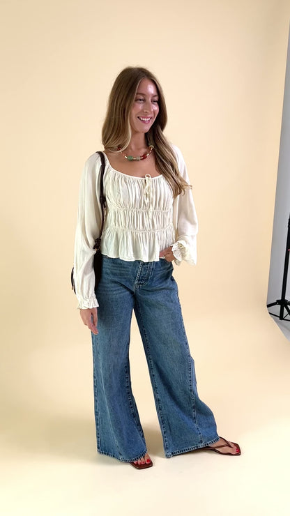 Parker Smocked Blouse