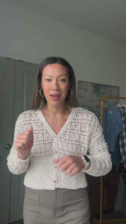 Cecilia Crochet Cardigan