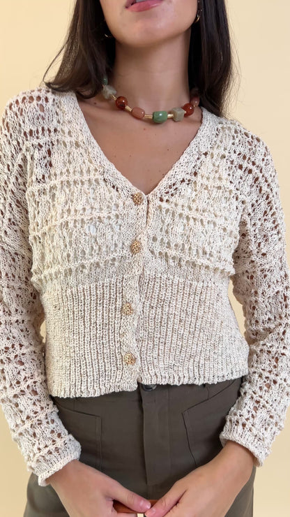 Cecilia Crochet Cardigan