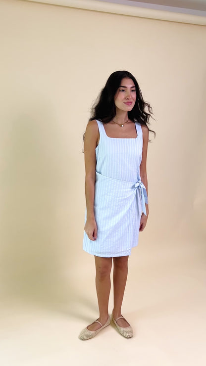 Kris Wrap Mini Dress