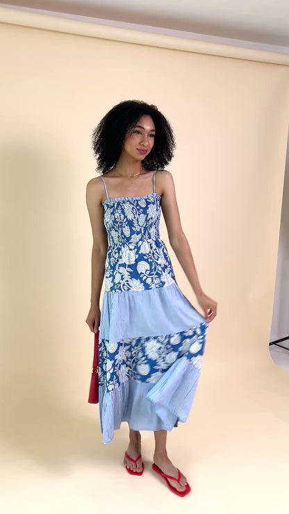 Floral Printed Midi Dress