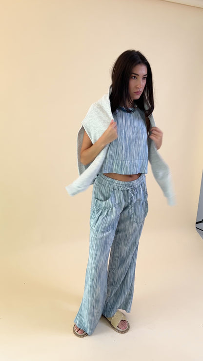 Clara Linen Tank