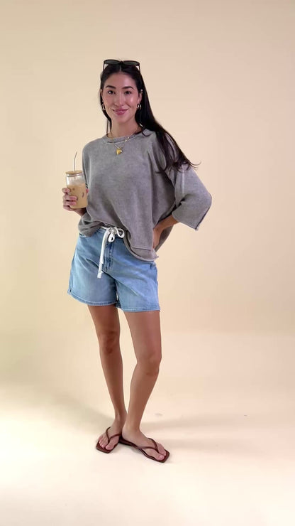 Blythe Oversized Sweater Top
