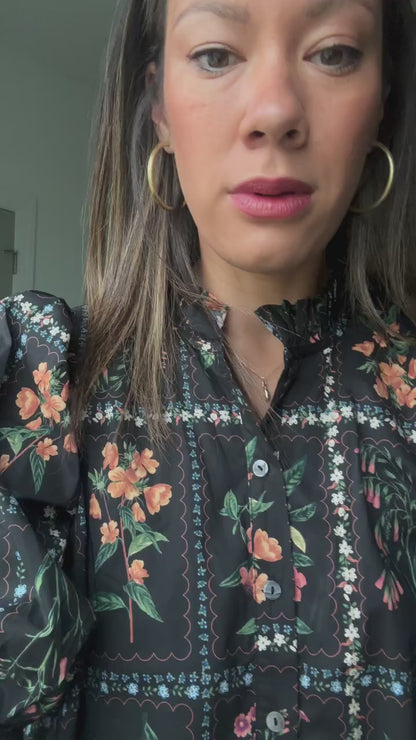 Camille Floral Mini Dress