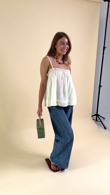 Poppie Spaghetti Strap Top
