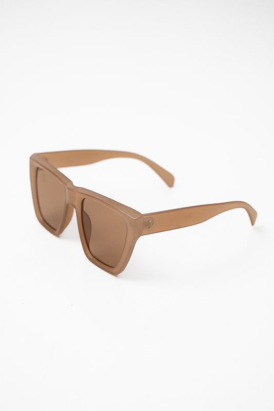 Logan Beige Sunglasses