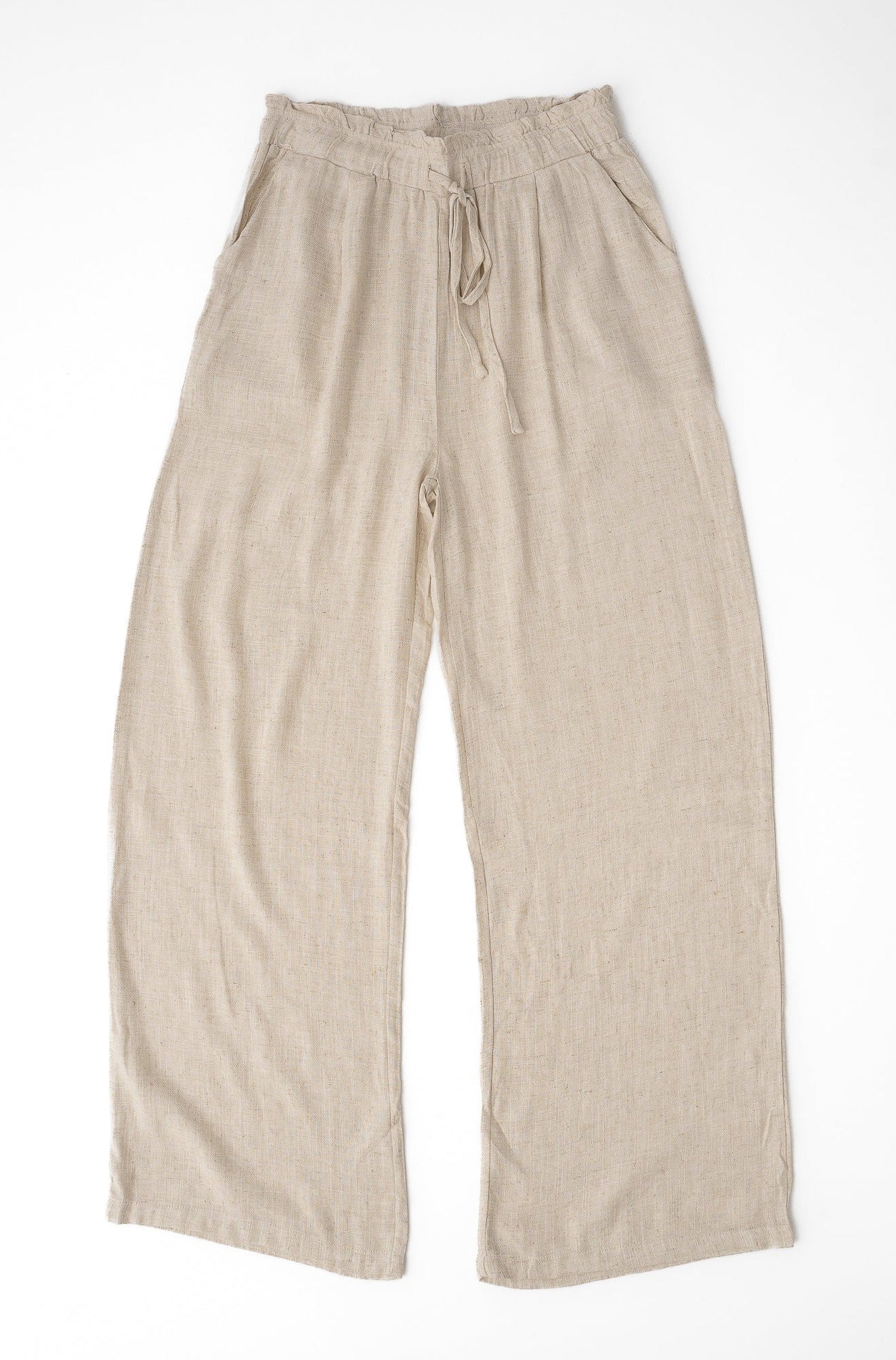 Linen Wide Leg Pants