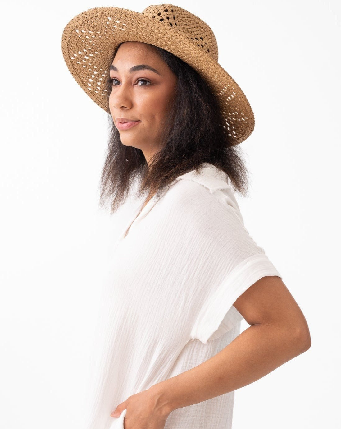 Beachin' It Straw Sun Hat