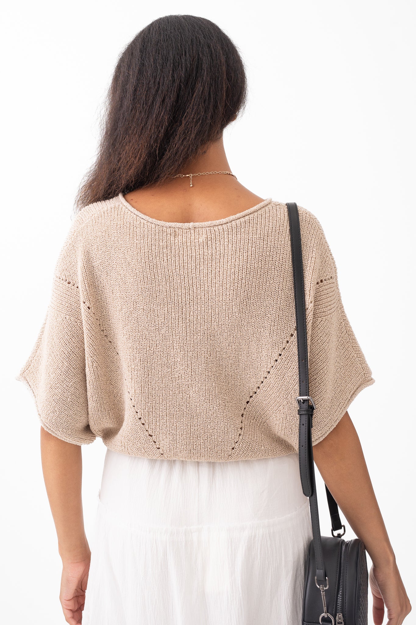 Knit Dolman Sleeve Top