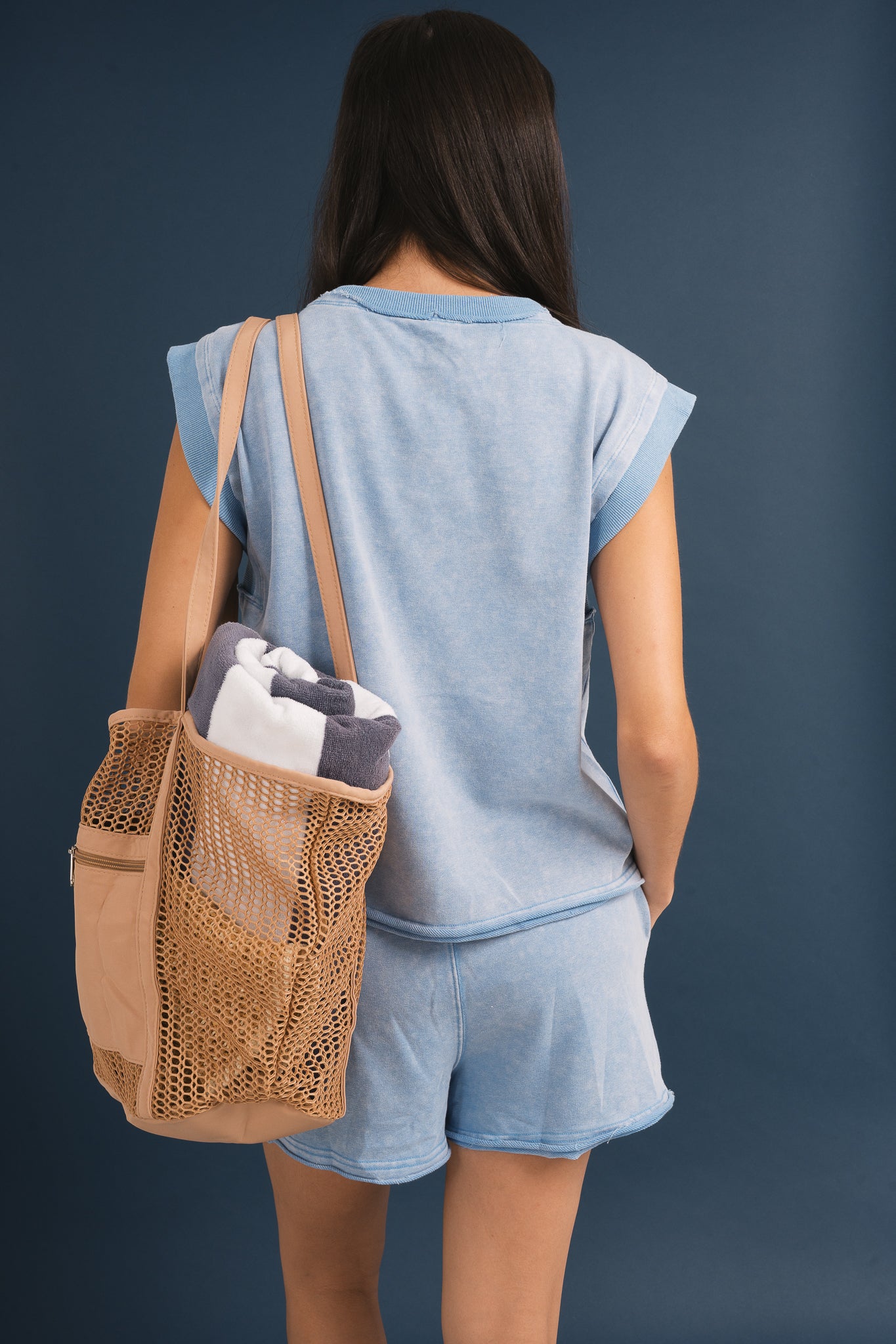 Washed Solid Loungewear Set