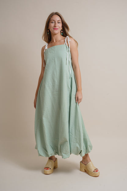 Callie Stiped Maxi Dress