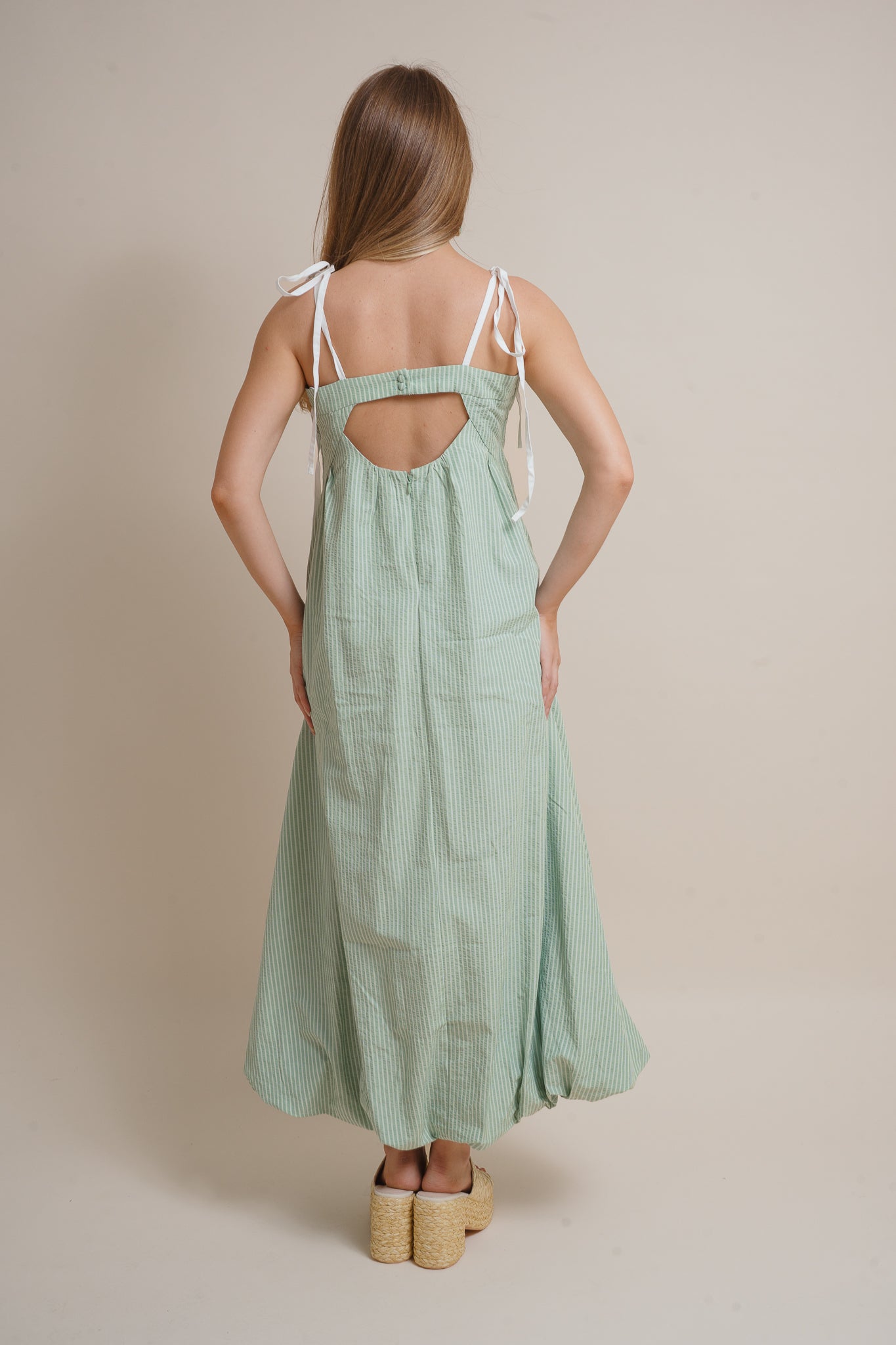 Callie Stiped Maxi Dress