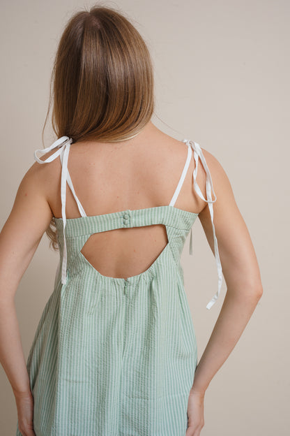Callie Stiped Maxi Dress