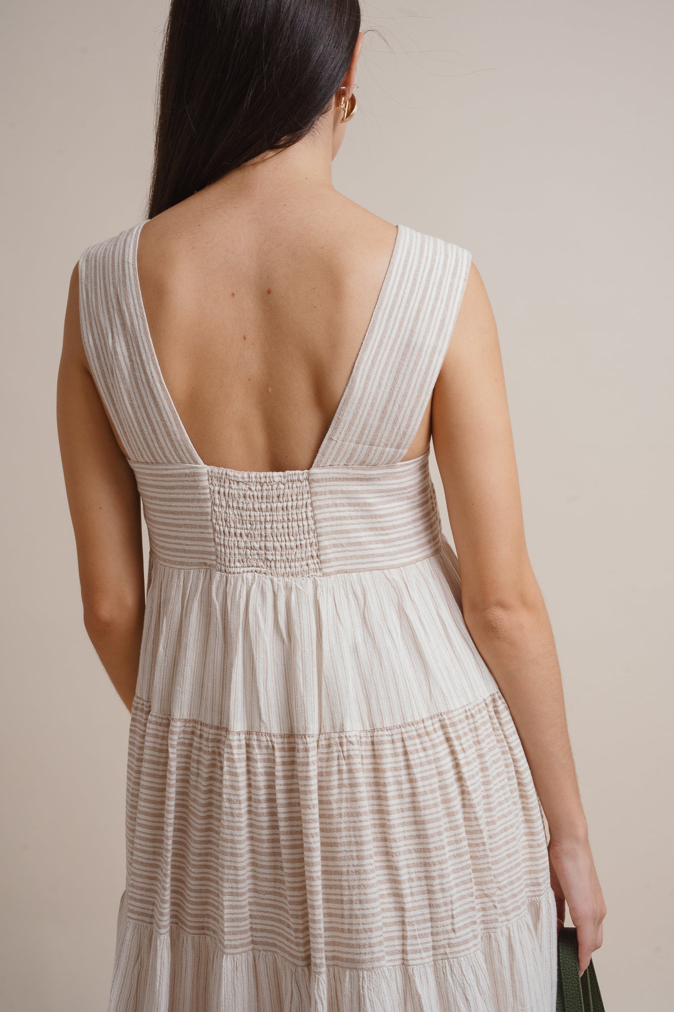 Kaylee Stripe Midi Dress
