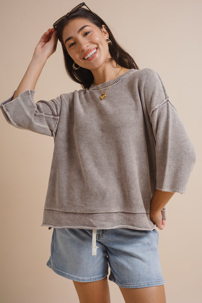 Blythe Oversized Sweater Top