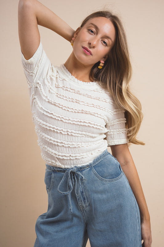 Eloise Lace Top