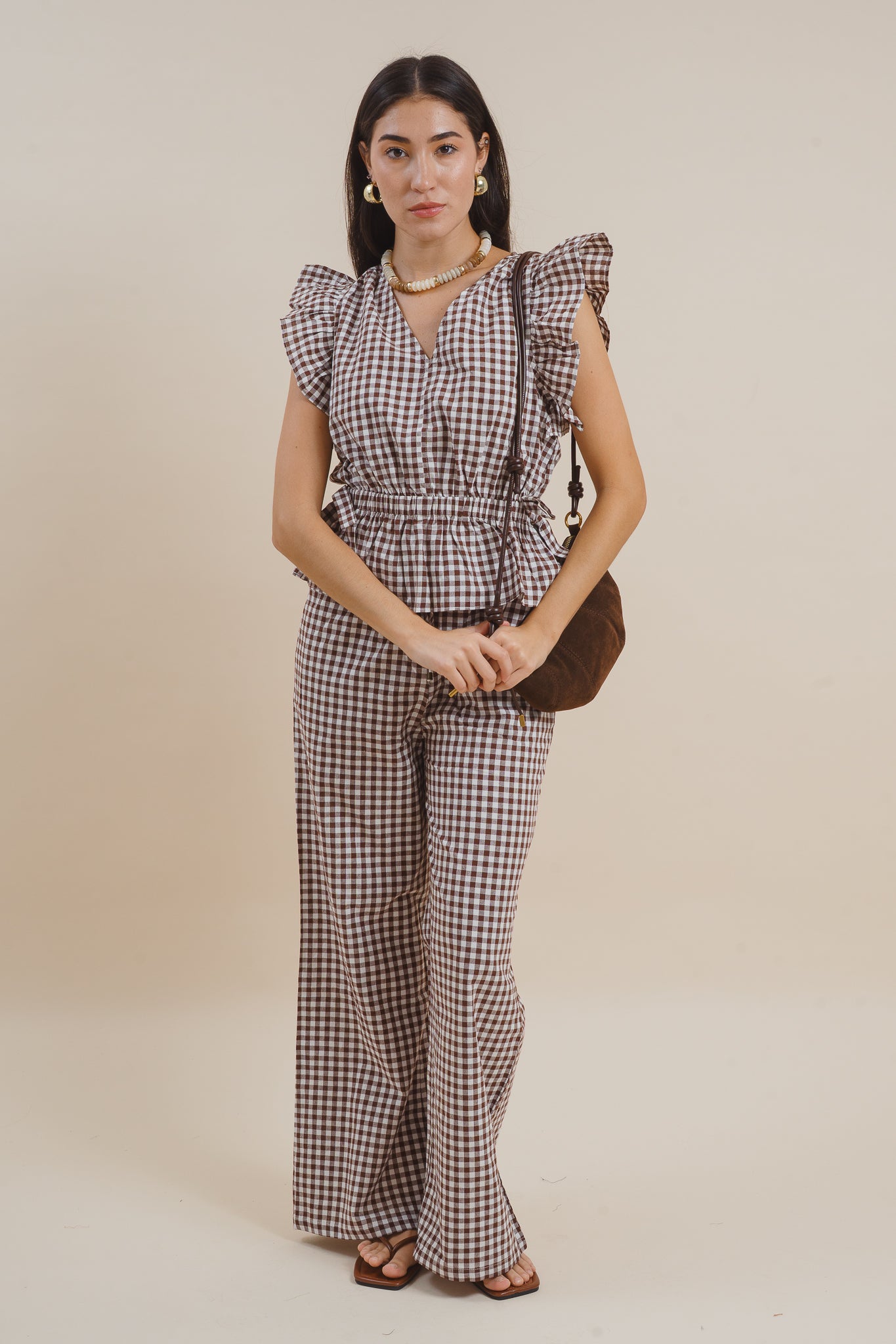 Margot Gingham Pants