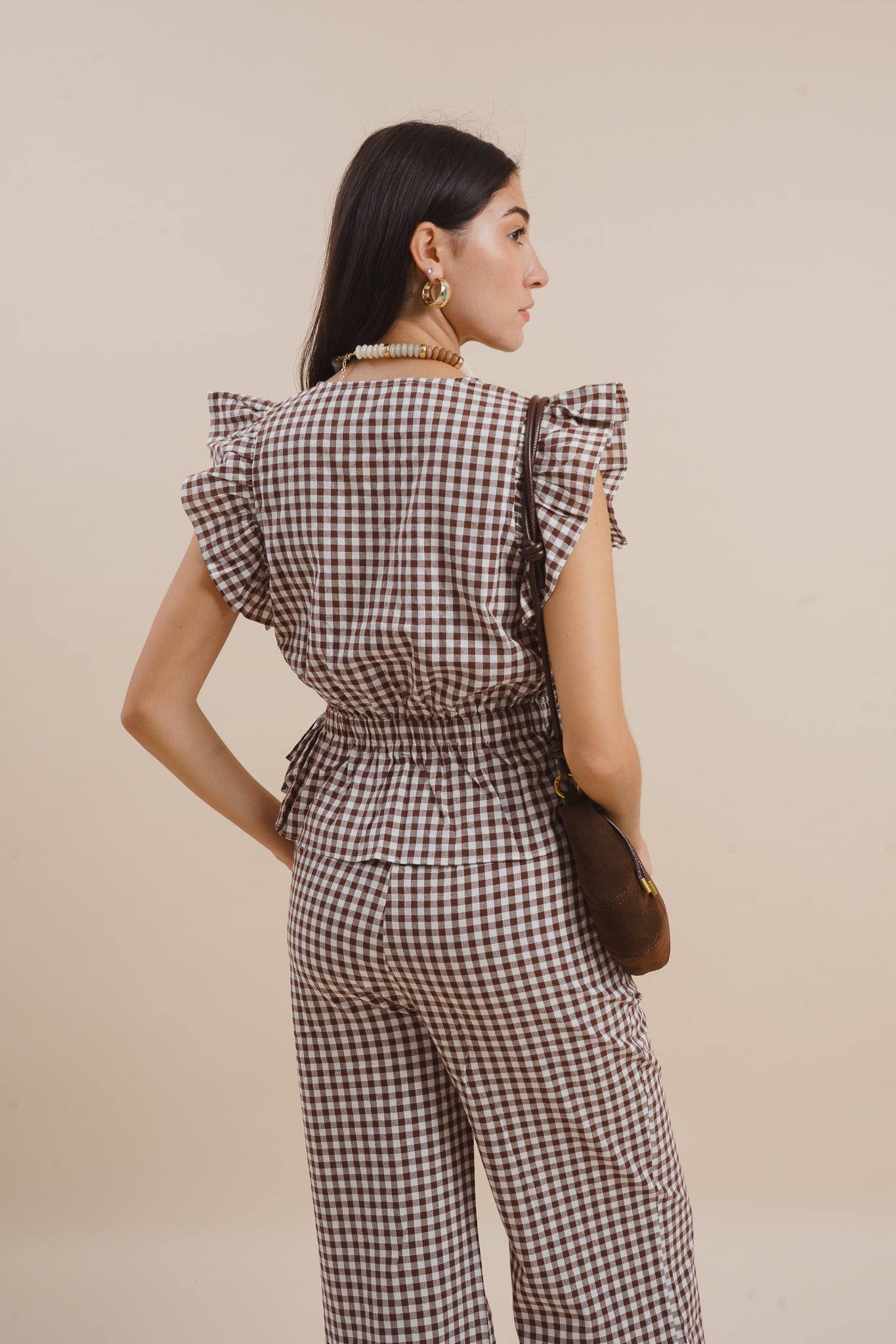 Margot Gingham Top