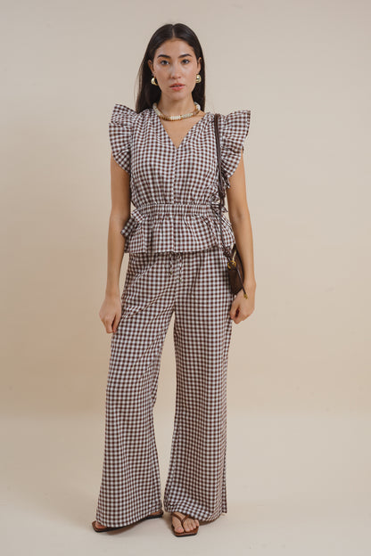 Margot Gingham Top