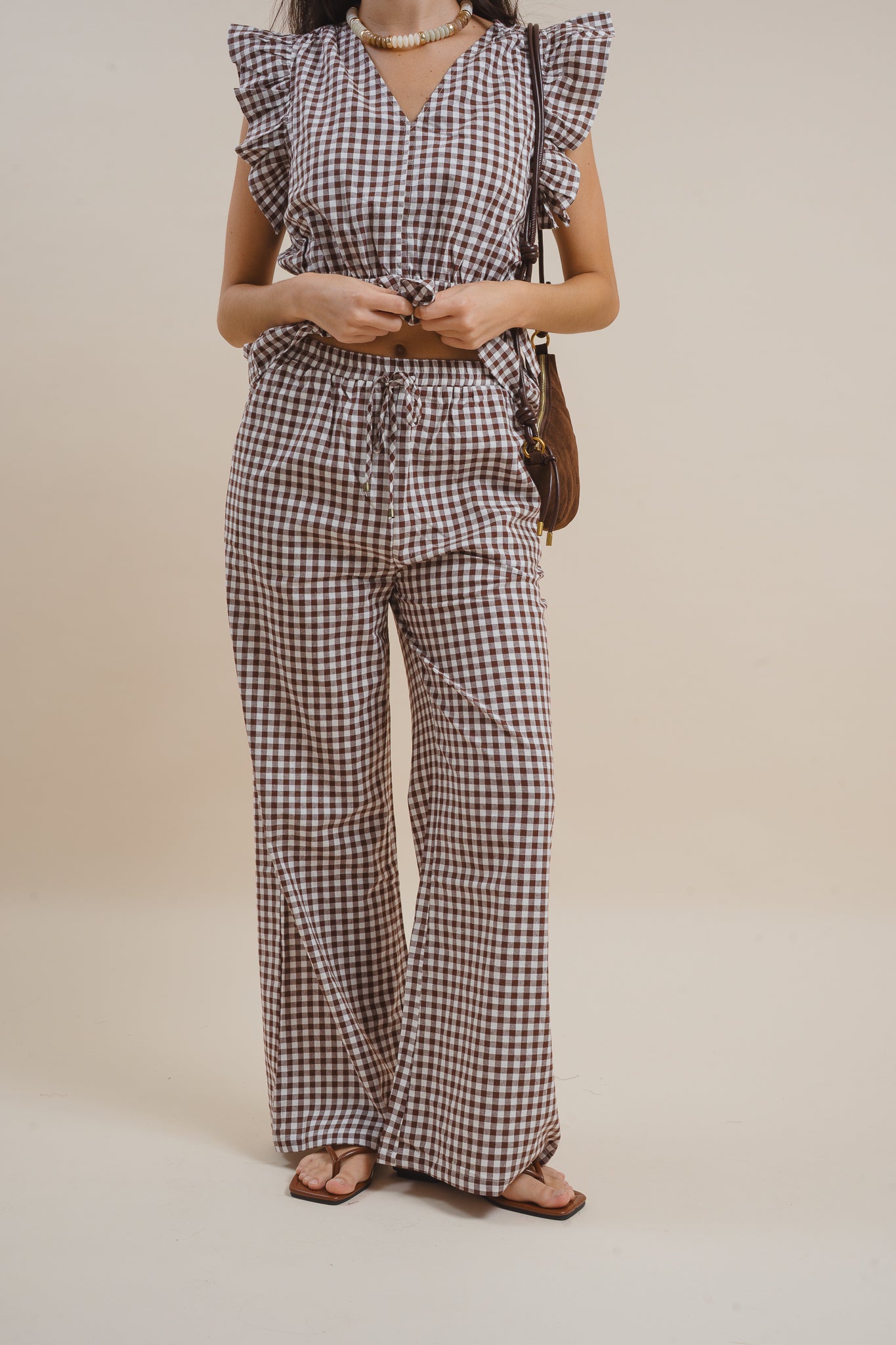 Margot Gingham Pants