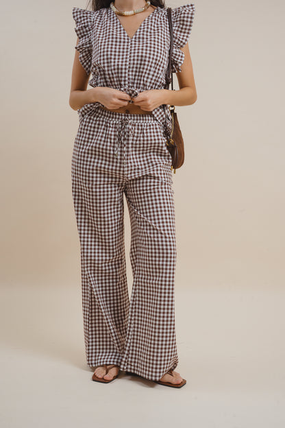 Margot Gingham Pants