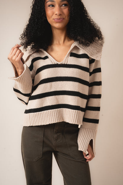 Sylvie Striped Sweater