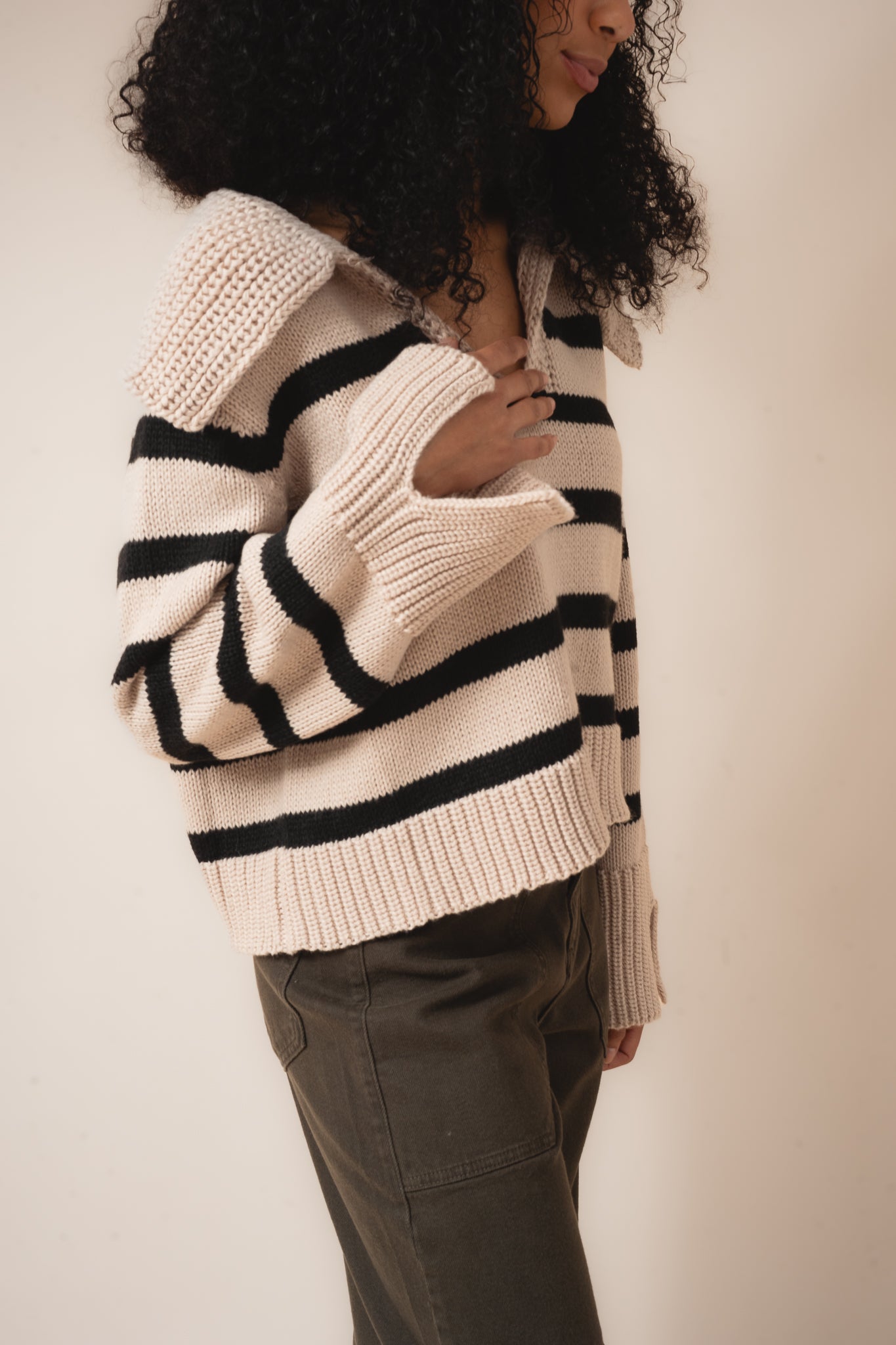 Sylvie Striped Sweater