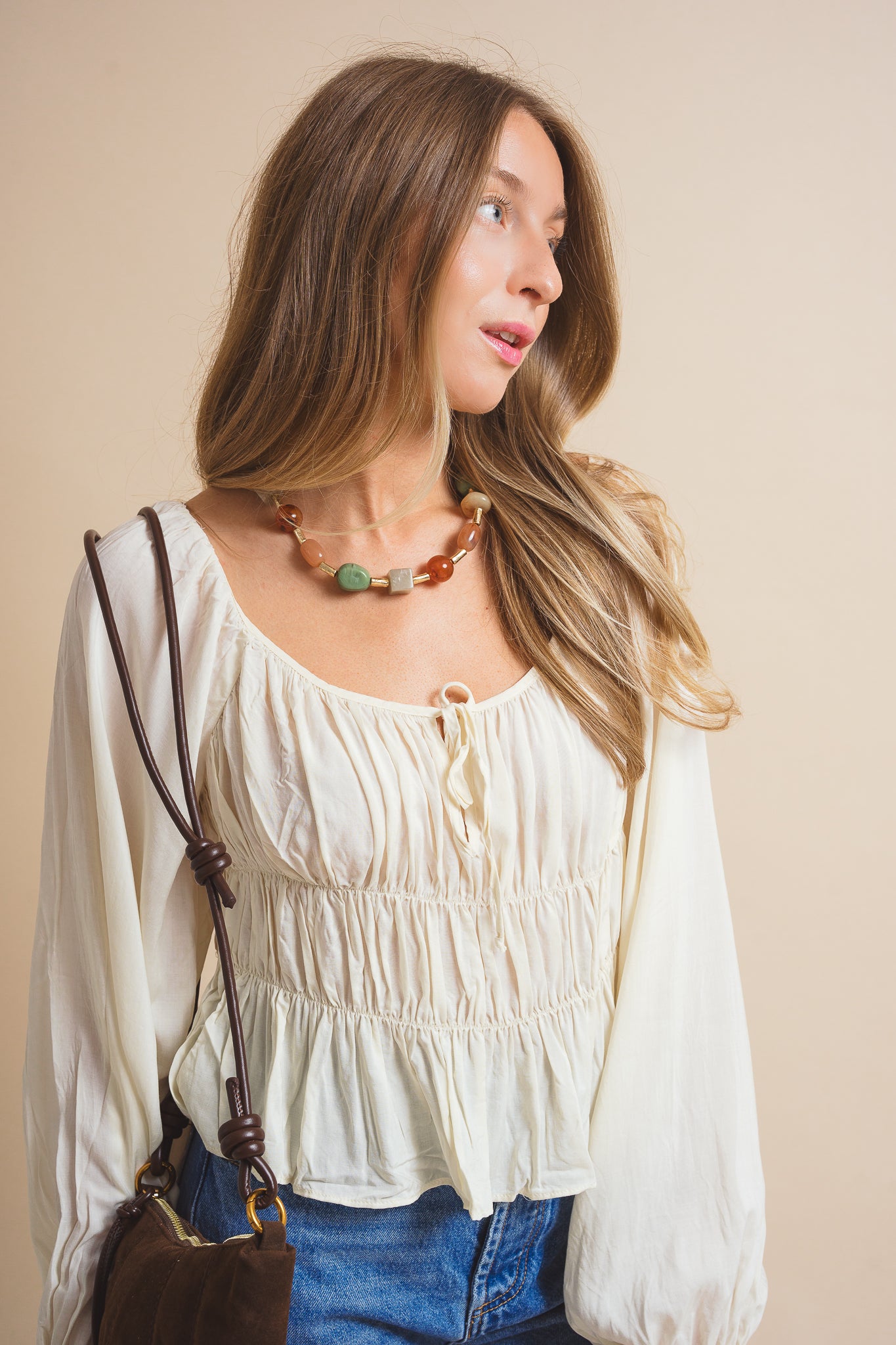 Autumn Chunky Beaded Necklace