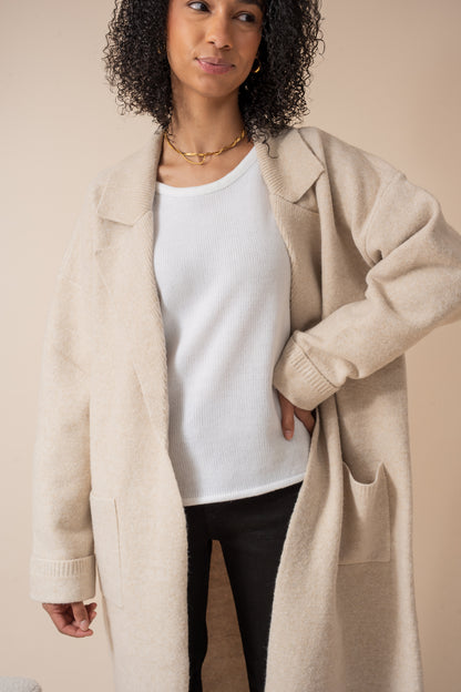 Knit Trench Coat