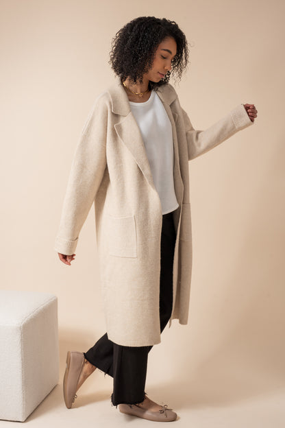 Knit Trench Coat